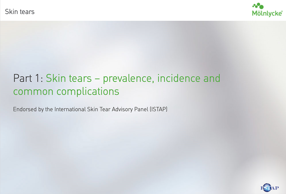 Prevalence, incidence and common complications of skin tears
