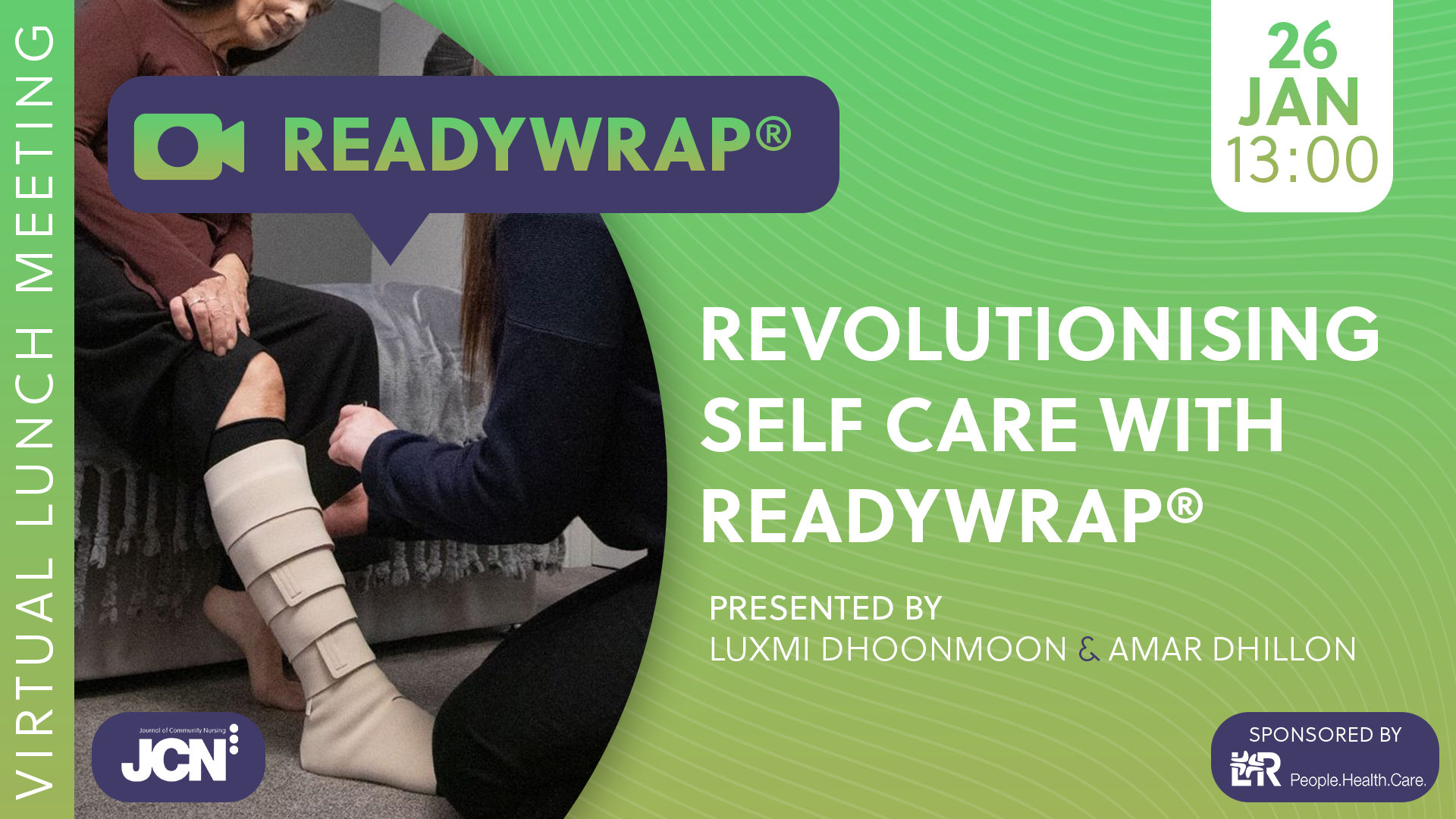 Virtual Lunch Meeting: Revolutionising self care with ReadyWrap™