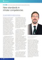 New standards in inhaler competencies