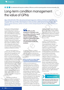 Journal of General Practice Nursing (GPN)