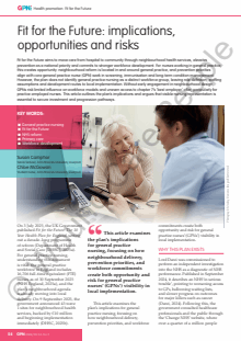 Journal of General Practice Nursing (GPN)