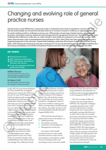 Journal of General Practice Nursing (GPN)