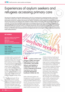 Experiences of asylum seekers and refugees accessing primary care