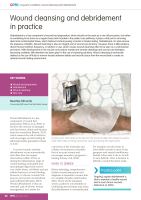 Wound cleansing and debridement in practice