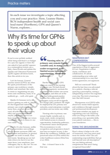 Journal of General Practice Nursing (GPN)