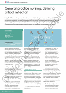 Journal of General Practice Nursing (GPN)